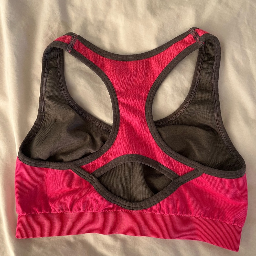 Hot pink New Balance Sports bra (S)